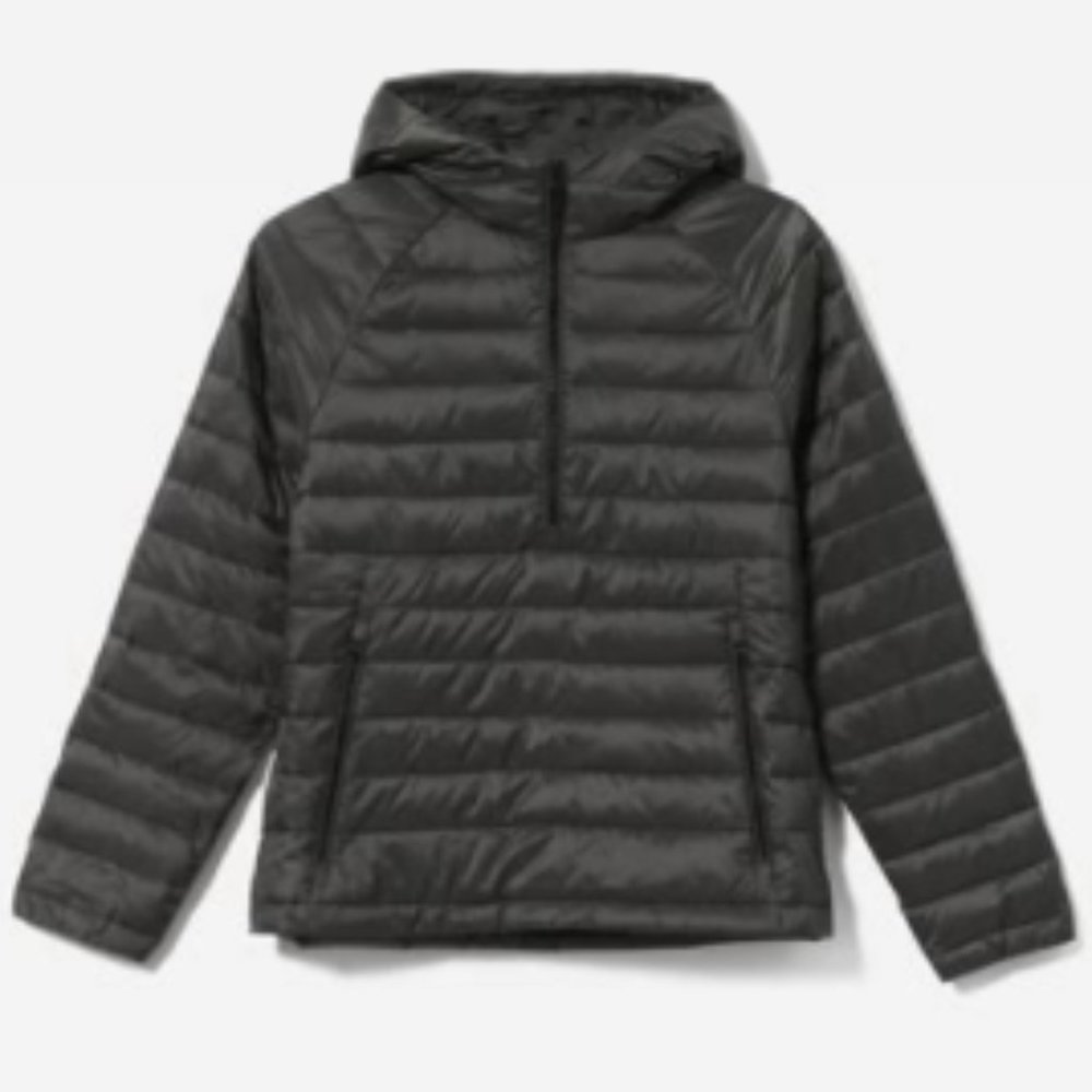 Everlane Renew Lightweight Half Zip Puffer nwot